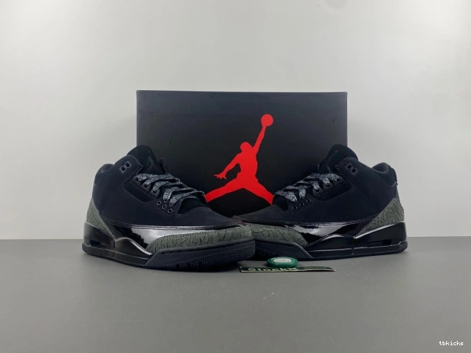Reps TB Cat Black CK9246-168 Air 3 Retro Jordan 0724
